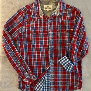 Duck and Buck Commander Life Western Style‎ Men’s Shirt size small Fletch button